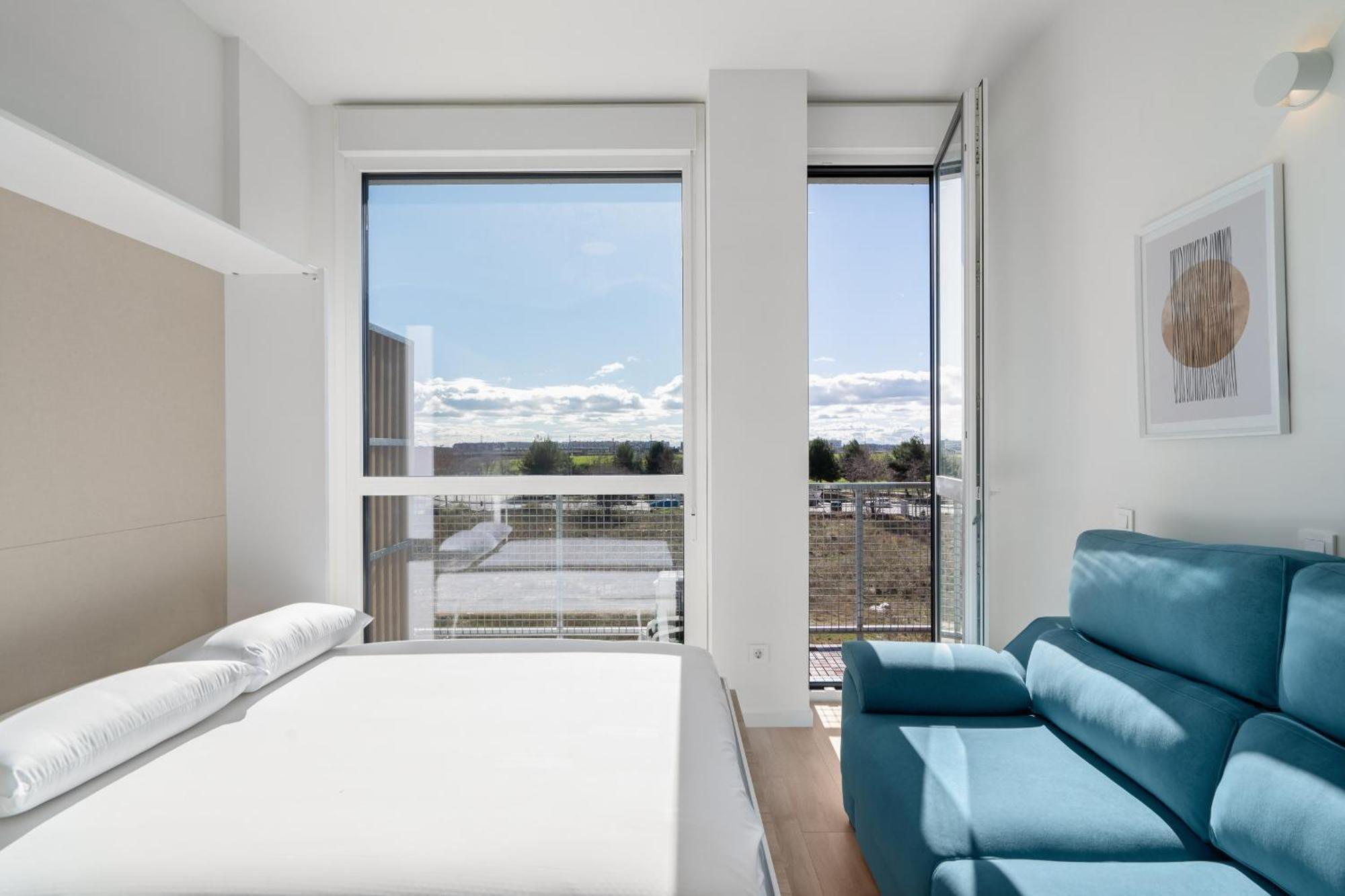 Апартаменты Loft Reformado Industrial Con Garaje Alquiler Temporal Мадрид Экстерьер фото
